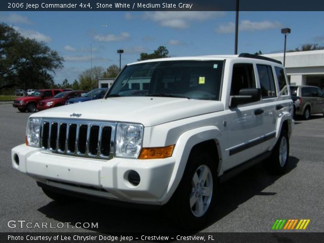 2006 Jeep Commander 4x4 in Stone White