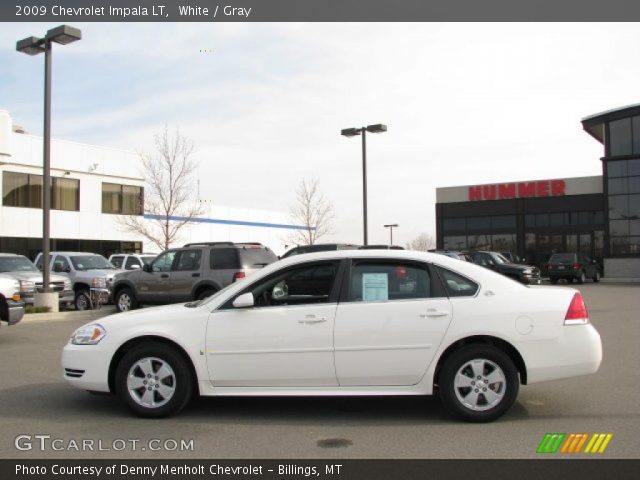 2009 Chevrolet Impala LT in White