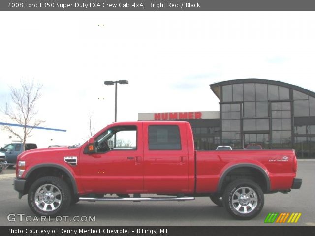2008 Ford F350 Super Duty FX4 Crew Cab 4x4 in Bright Red
