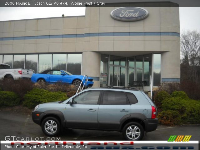 2006 Hyundai Tucson GLS V6 4x4 in Alpine Frost