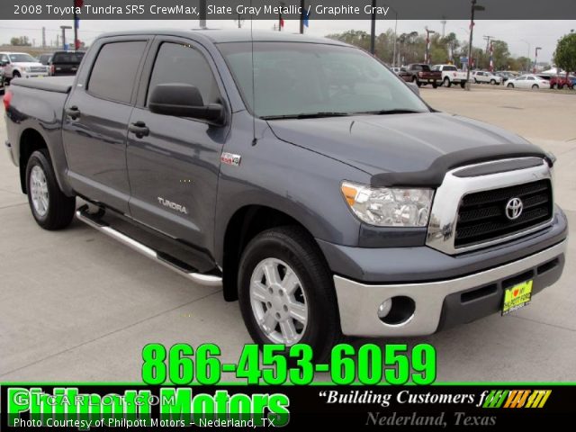 2008 Toyota Tundra SR5 CrewMax in Slate Gray Metallic