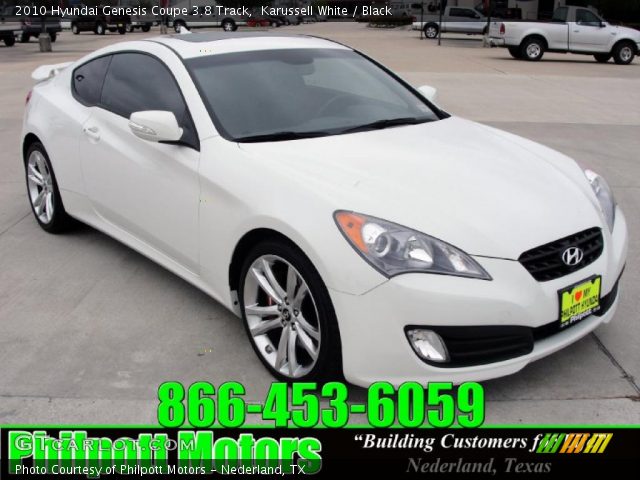 2010 Hyundai Genesis Coupe 3.8 Track in Karussell White