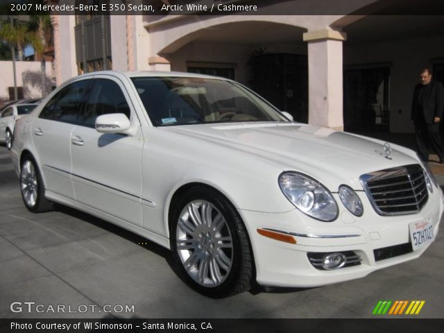 2007 Mercedes-Benz E 350 Sedan in Arctic White