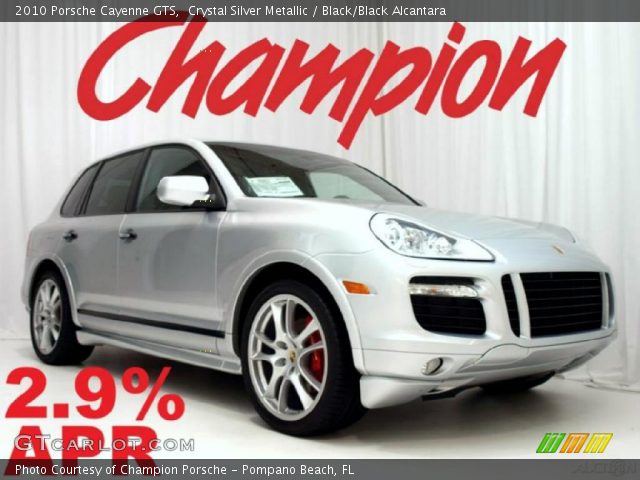 2010 Porsche Cayenne GTS in Crystal Silver Metallic