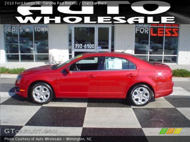 2010 Ford Fusion SE in Sangria Red Metallic