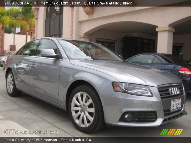 2009 Audi A4 2.0T Premium quattro Sedan in Quartz Grey Metallic