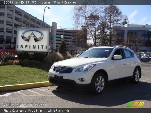 2008 Infiniti EX 35 AWD in Moonlight White