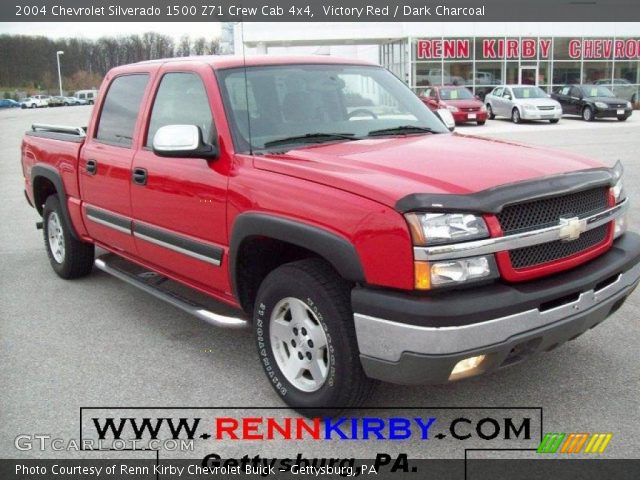 2004 Chevrolet Silverado 1500 Z71 Crew Cab 4x4 in Victory Red