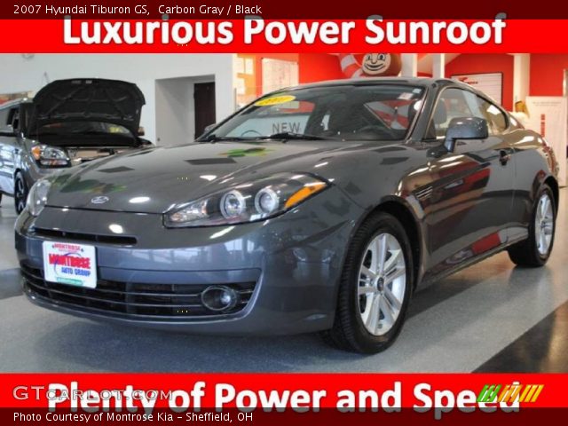 2007 Hyundai Tiburon GS in Carbon Gray