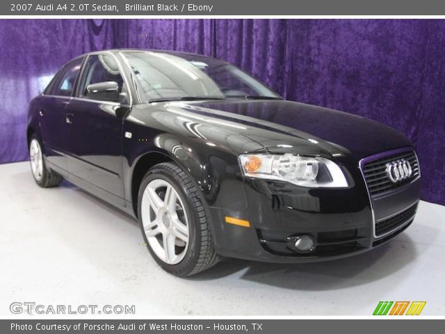 2007 Audi A4 2.0T Sedan in Brilliant Black