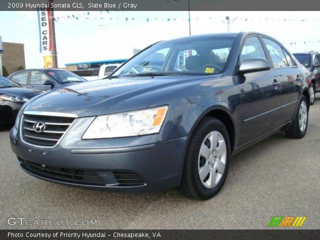 2009 Hyundai Sonata GLS in Slate Blue