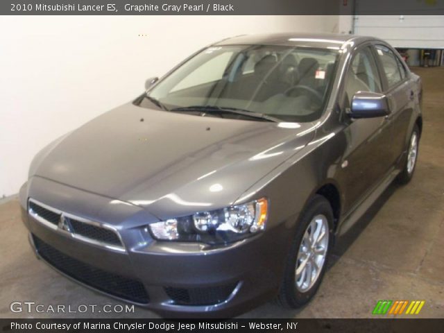 2010 Mitsubishi Lancer ES in Graphite Gray Pearl