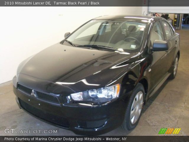 2010 Mitsubishi Lancer DE in Tarmac Black Pearl