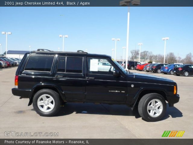 2001 Jeep Cherokee Limited 4x4 in Black