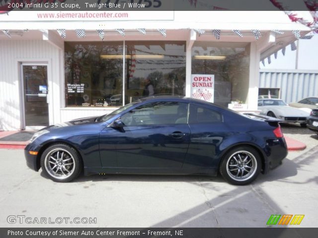 2004 Infiniti G 35 Coupe in Twilight Blue