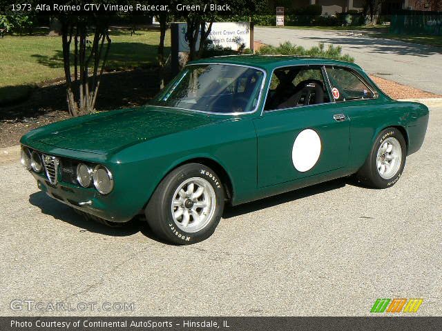 1973 Alfa Romeo GTV Vintage Racecar in Green