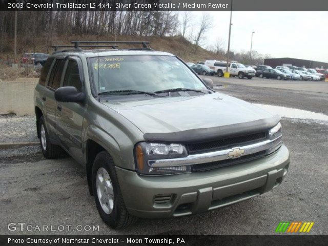 2003 Chevrolet TrailBlazer LS 4x4 in Silver Green Metallic