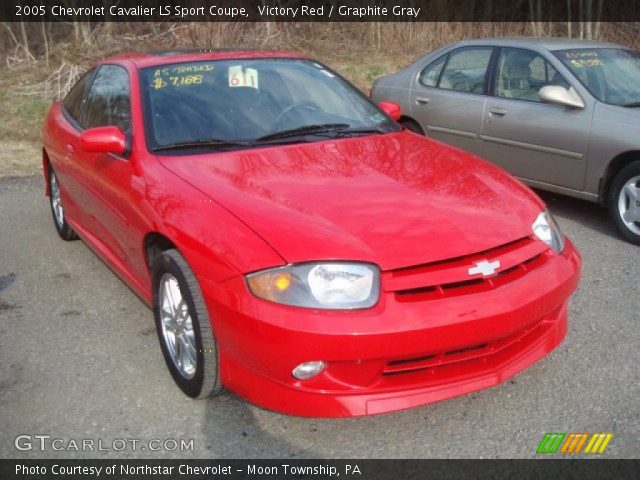 2005 Chevrolet Cavalier LS Sport Coupe in Victory Red
