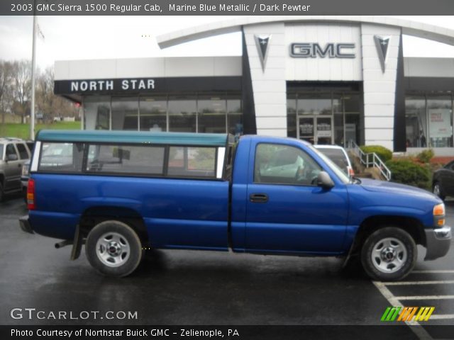 2003 GMC Sierra 1500 Regular Cab in Marine Blue Metallic