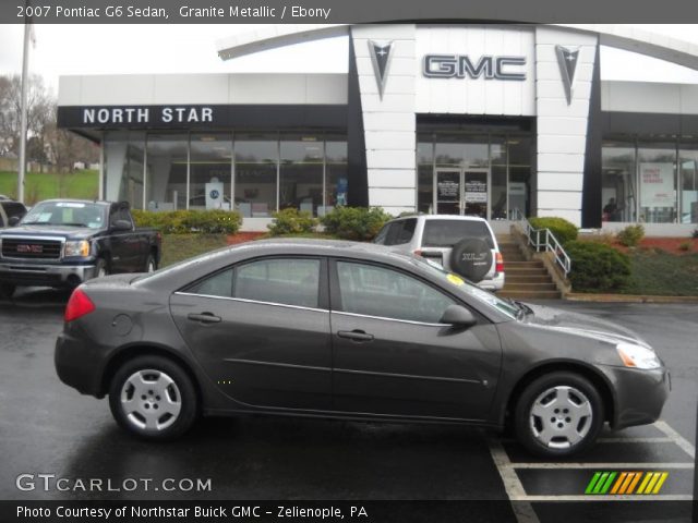 2007 Pontiac G6 Sedan in Granite Metallic