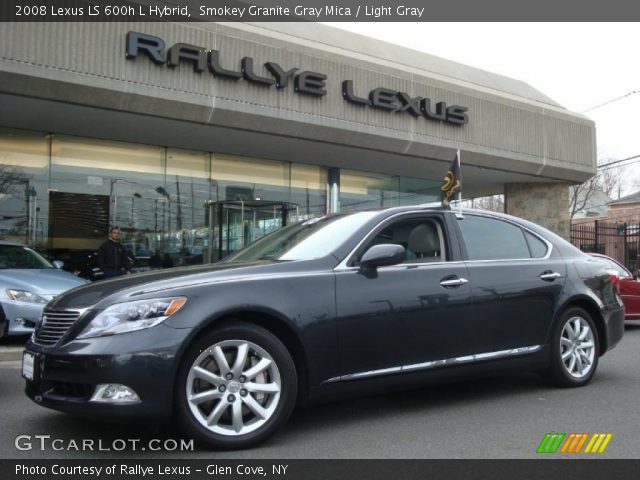 2008 Lexus LS 600h L Hybrid in Smokey Granite Gray Mica