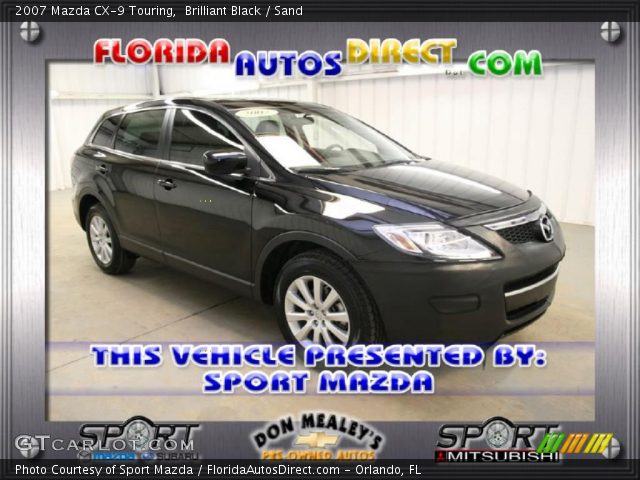 2007 Mazda CX-9 Touring in Brilliant Black