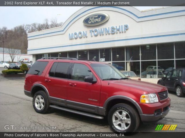 2002 Ford Explorer XLT 4x4 in Toreador Red Metallic