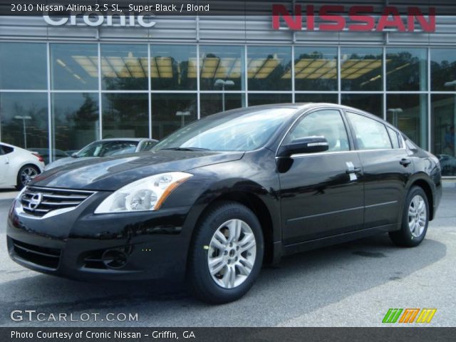 2010 Nissan Altima 2.5 SL in Super Black