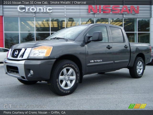2010 Nissan Titan SE Crew Cab in Smoke Metallic