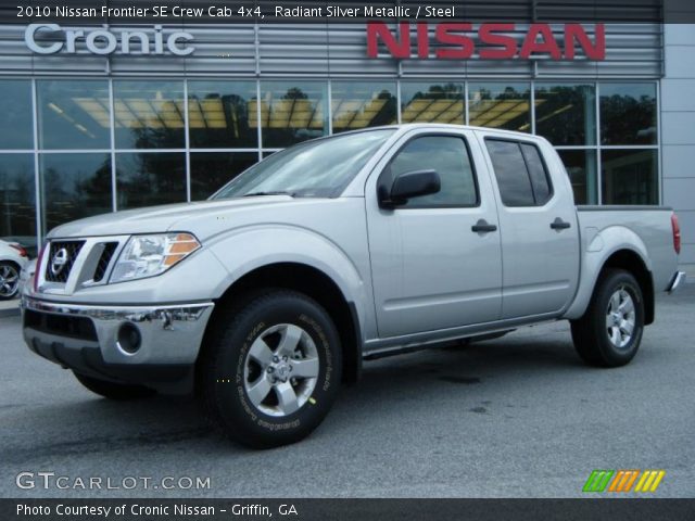 2010 Nissan Frontier SE Crew Cab 4x4 in Radiant Silver Metallic