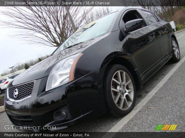 2008 Nissan Sentra SE-R Spec V in Super Black