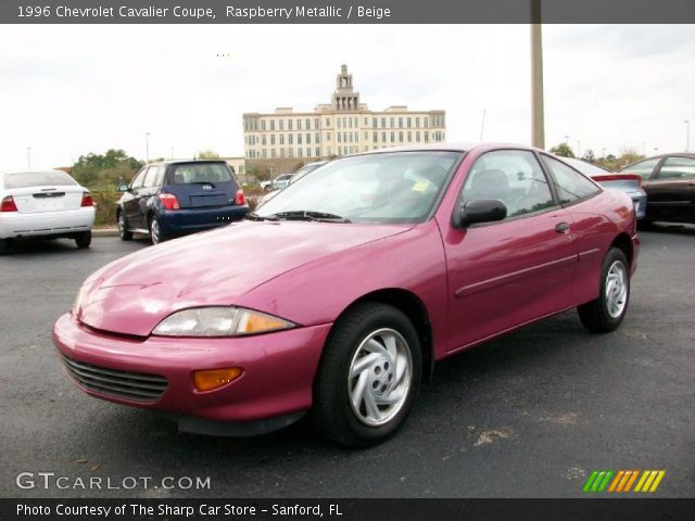1996 Chevrolet Cavalier Coupe in Raspberry Metallic