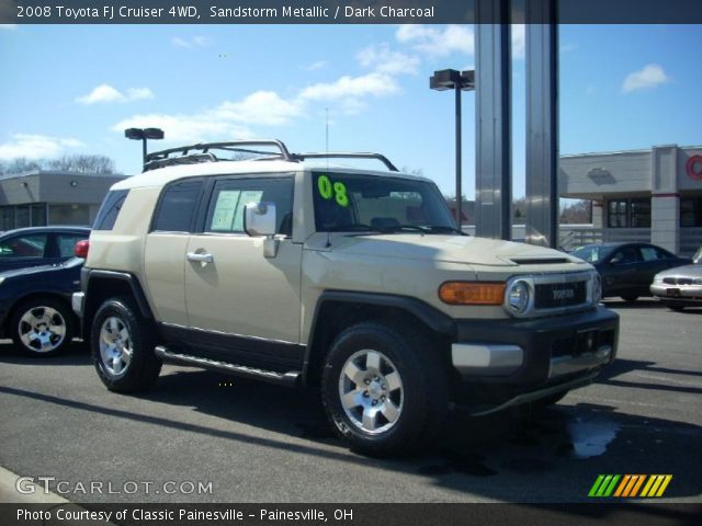 2008 Toyota FJ Cruiser 4WD in Sandstorm Metallic