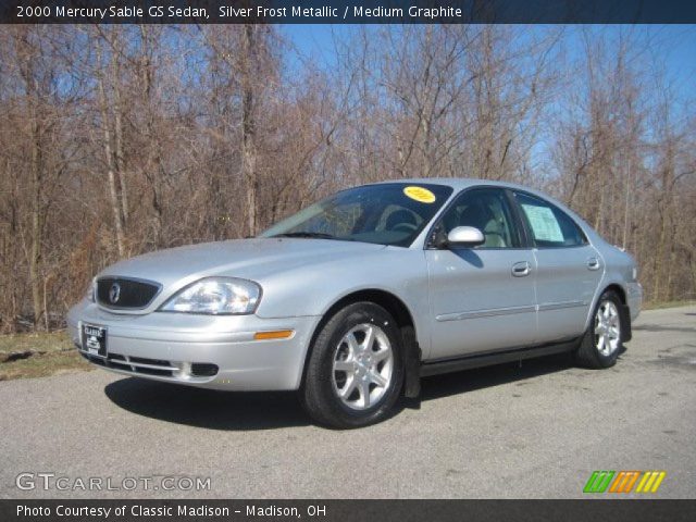 2000 Mercury Sable GS Sedan in Silver Frost Metallic