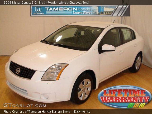 2008 Nissan Sentra 2.0 in Fresh Powder White
