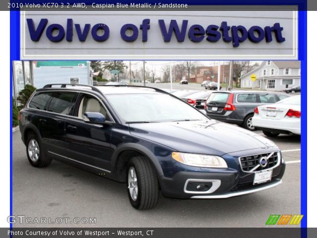 2010 Volvo XC70 3.2 AWD in Caspian Blue Metallic
