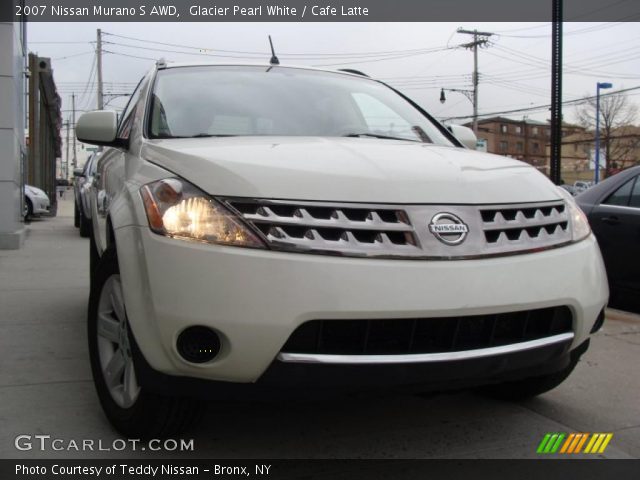2007 Nissan Murano S AWD in Glacier Pearl White