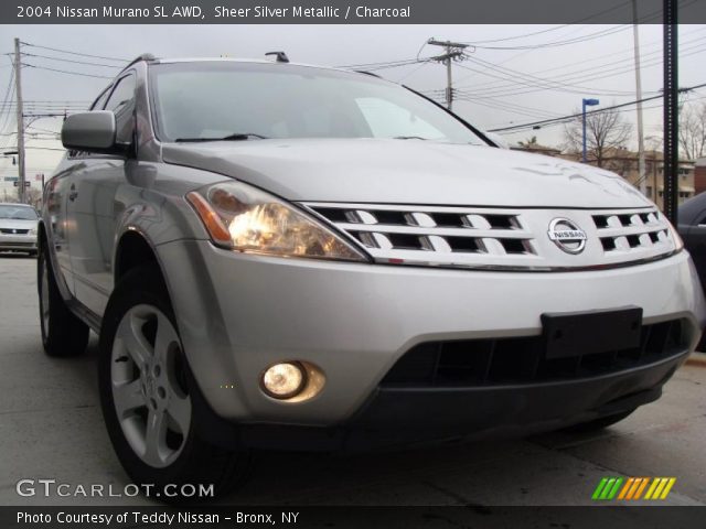 2004 Nissan Murano SL AWD in Sheer Silver Metallic