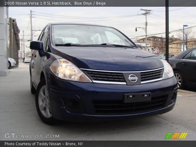 2008 Nissan Versa 1.8 SL Hatchback in Blue Onyx