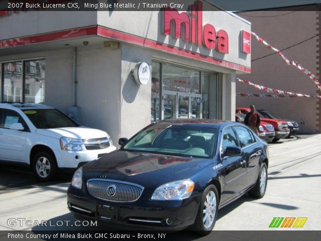 2007 Buick Lucerne CXS in Ming Blue Metallic