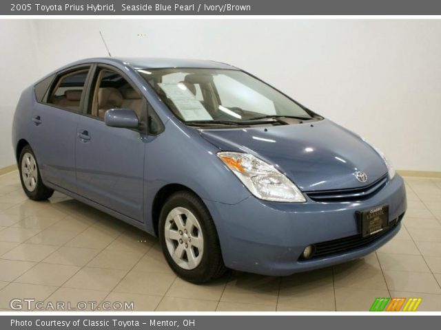 2005 Toyota Prius Hybrid in Seaside Blue Pearl