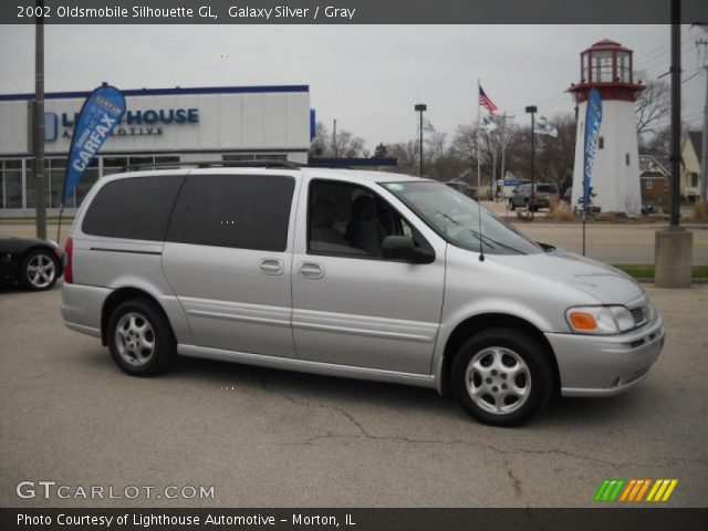 2002 Oldsmobile Silhouette GL in Galaxy Silver