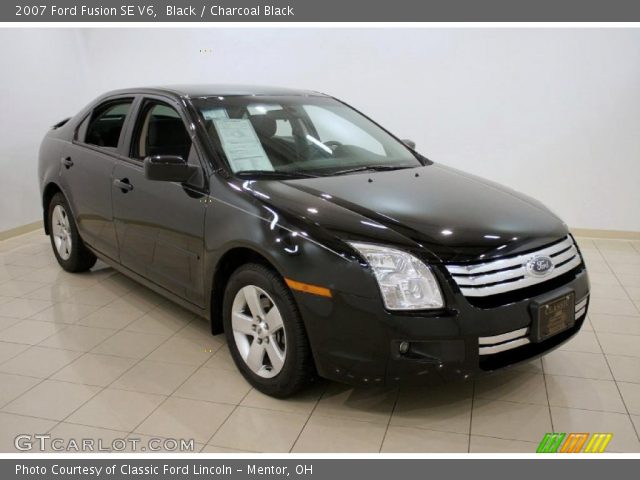 2007 Ford Fusion SE V6 in Black