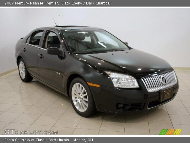 2007 Mercury Milan I4 Premier in Black Ebony