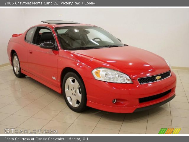 2006 Chevrolet Monte Carlo SS in Victory Red