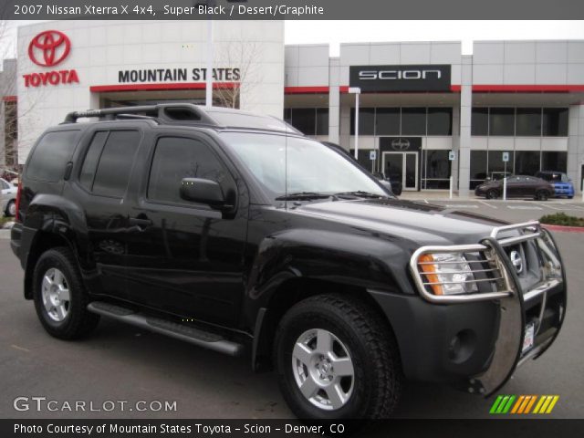2007 Nissan Xterra X 4x4 in Super Black