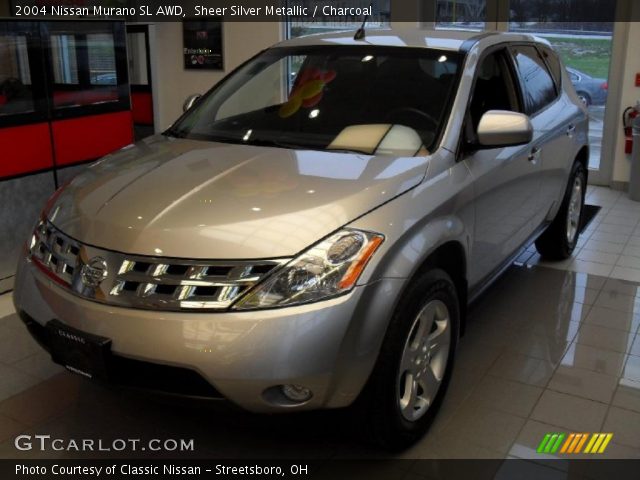 2004 Nissan Murano SL AWD in Sheer Silver Metallic