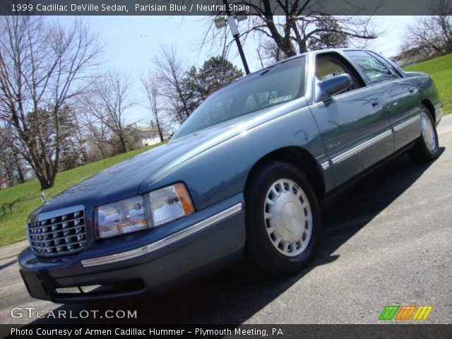 1999 Cadillac DeVille Sedan in Parisian Blue