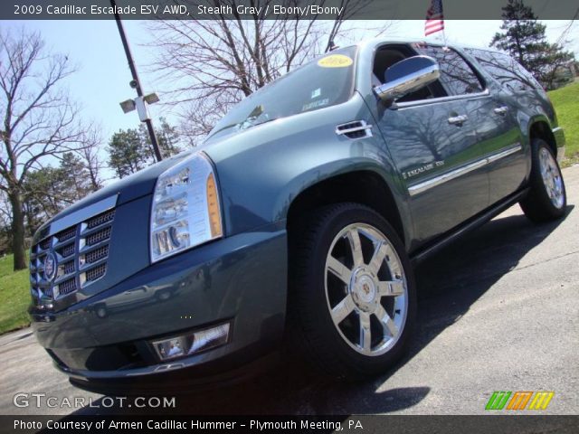2009 Cadillac Escalade ESV AWD in Stealth Gray