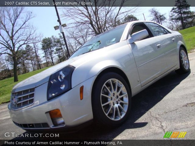 2007 Cadillac CTS Sedan in Light Platinum